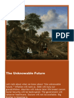 The Unknowable Future