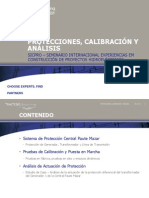 Protecciones, Calibración y Análisis - Ing. Julio Cesar Batista