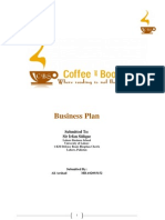 Coffee & Bookshop Business Plan