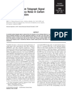 Correlated Random Telegraph Signal and Low-Frequency Noise in Carbon Nanotube Transistors