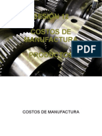 Costos de Manufactura