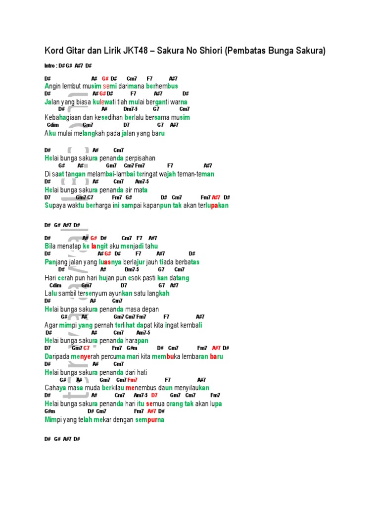 Air Mata Perpisahan Chord Tebak Gambar
