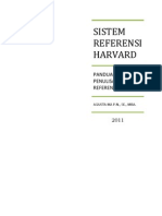 Panduan Membuat Referensi Harvard Sistem