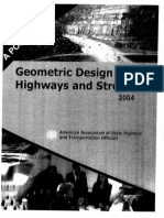 AASHTO 2004 A Policy On Geometric Design of Highways and Streets PDF