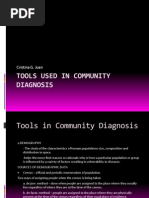 Tools Used in Community Diagnosis