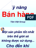 Ky Nang Ban Hang Hieu Qua - Tam Viet