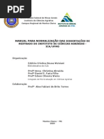 Manual Normalização Dissertação ICA UFMG - 2009