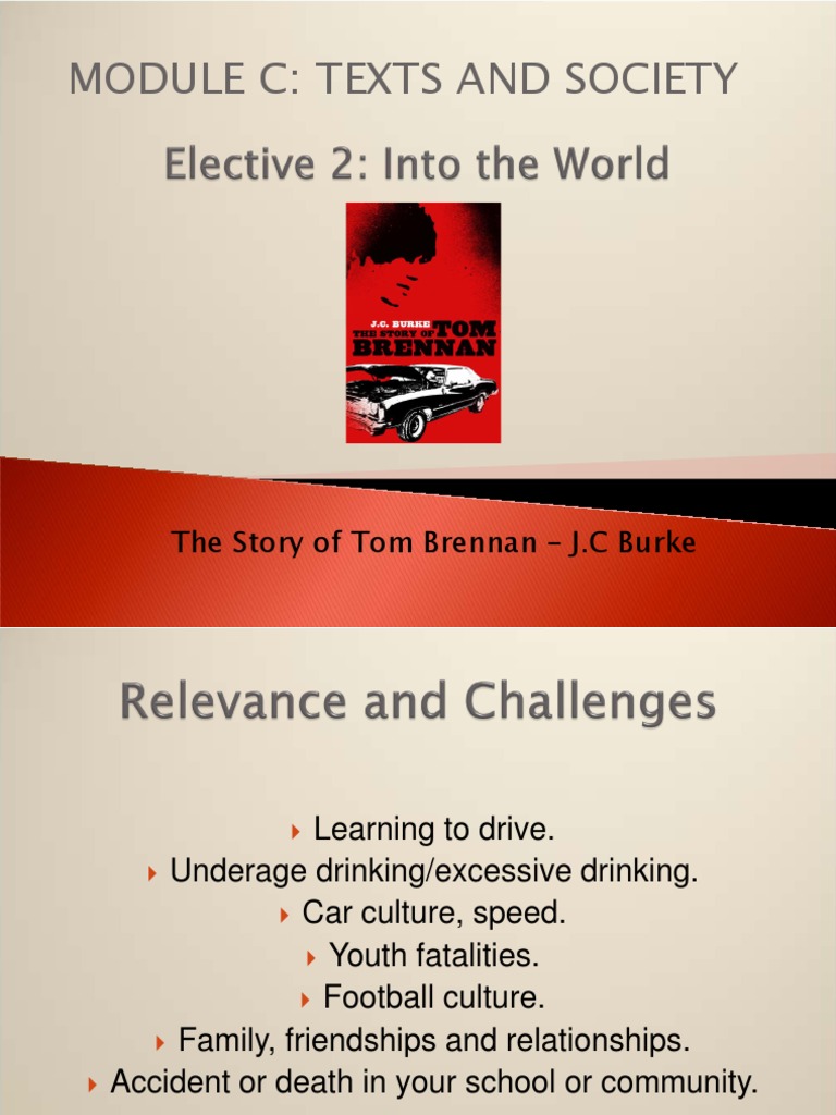 the story of tom brennan essay