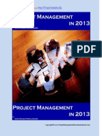 Project Management in 2013