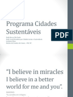 Programa Cidades Sustentáveis - CAROL