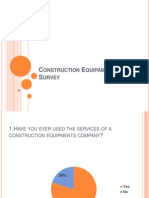 Construction Equipament Survey