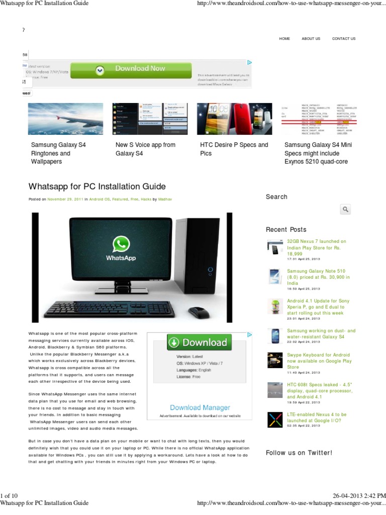 Image Result For How To Download Whatsapp Desktop Whatsapp Help Center