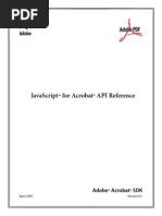 Javascript - Api - Reference For Adobe Acrobat