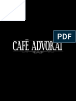 Cafe Advokat - Napojovy Listok