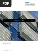 Download Elegance SC - Solar Control - Sapa Building System by Sapa Building System SN148499582 doc pdf