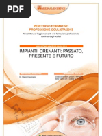 Chirurgia del glaucoma: Impianto valvolare