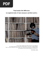 Research: Motives of Vinyl Use (Author: Robert Arndt)