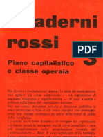 Quaderni Rossi 3. Piano Capitalistici