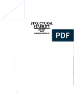 Structural Stability W F Chen E M
