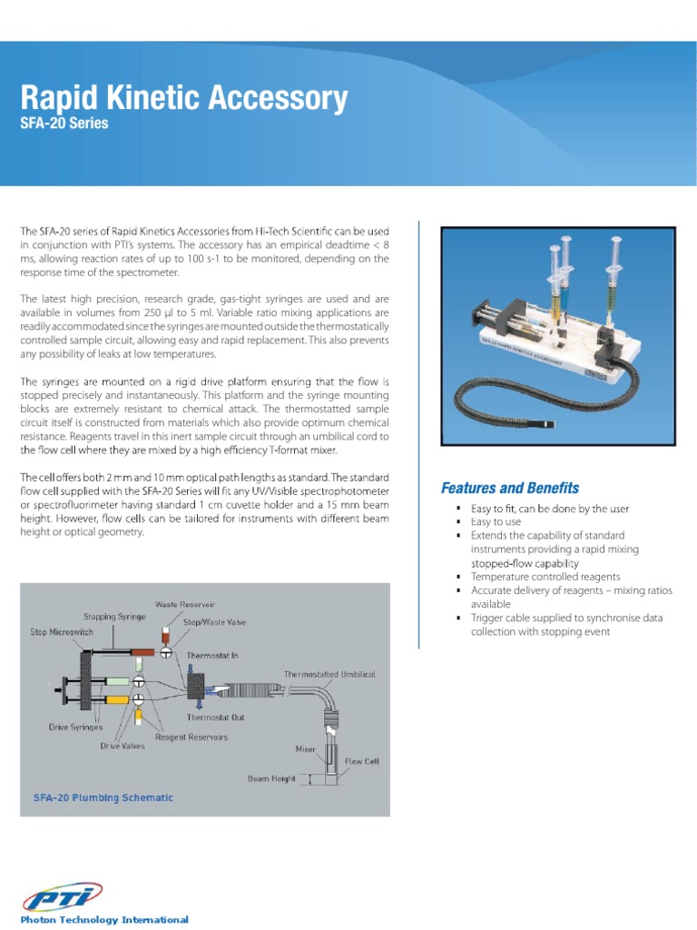 Stopped Flow Manual | PDF | Teaching Methods & Materials | Science ...