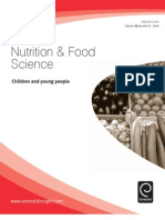 Nutrition and Food Science: Children and Young People