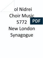 NLS Kol Nidrei Choir