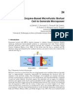 Enzyme Based Microfluidic Biofuel Cell to Generate Micropower