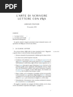 Lettere in latex