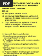 Bab 10 Persekitaran Pembelajaran Dan Pengajaran Yang Kondusif