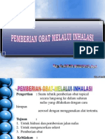 Pemberian Ob. Inhalasi