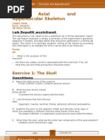Download Lab 7- The Axial and Appendicular Skeleton by sidro123 SN148550622 doc pdf