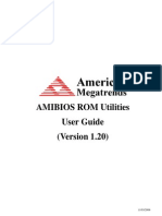 AMIBIOS ROM Utilities User Guide PDF