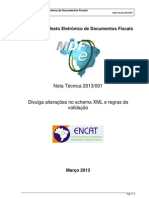 MDFe Nota Tecnica 2013 001