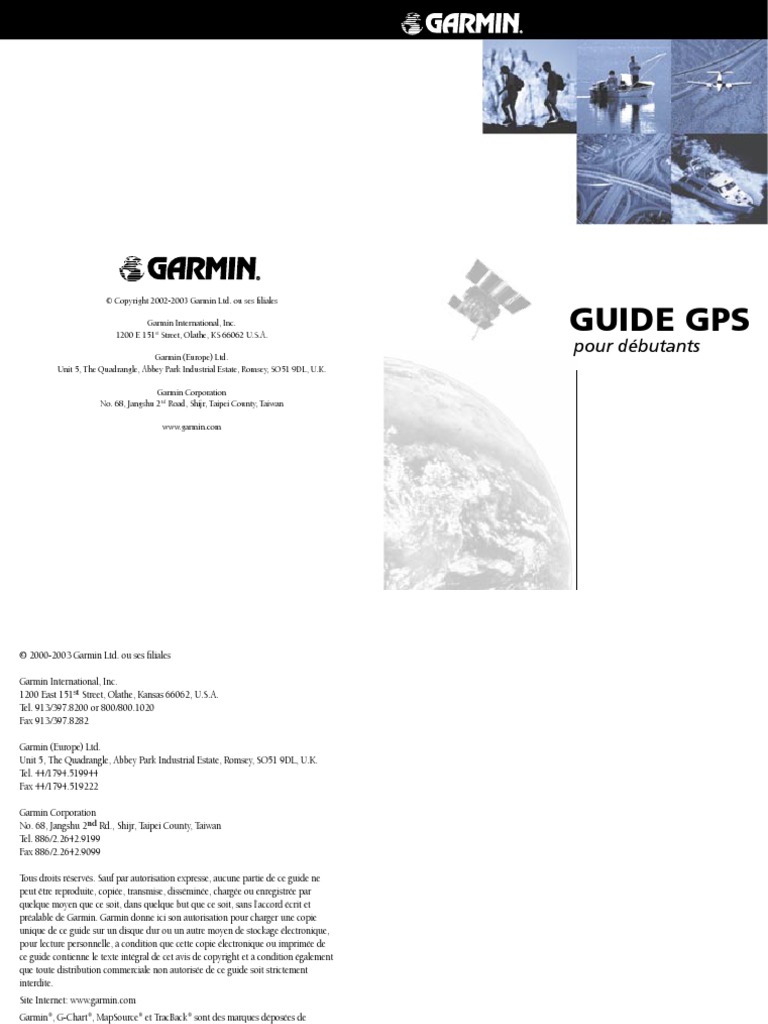 Guide Gps Debutant | PDF | Système de positionnement global | Satellite