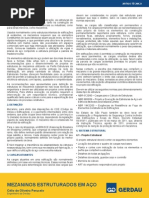 Artigo Mezaninos Estruturados em Aço