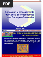 Presentacion CENSO Socioeconomico Para CONSEJOS