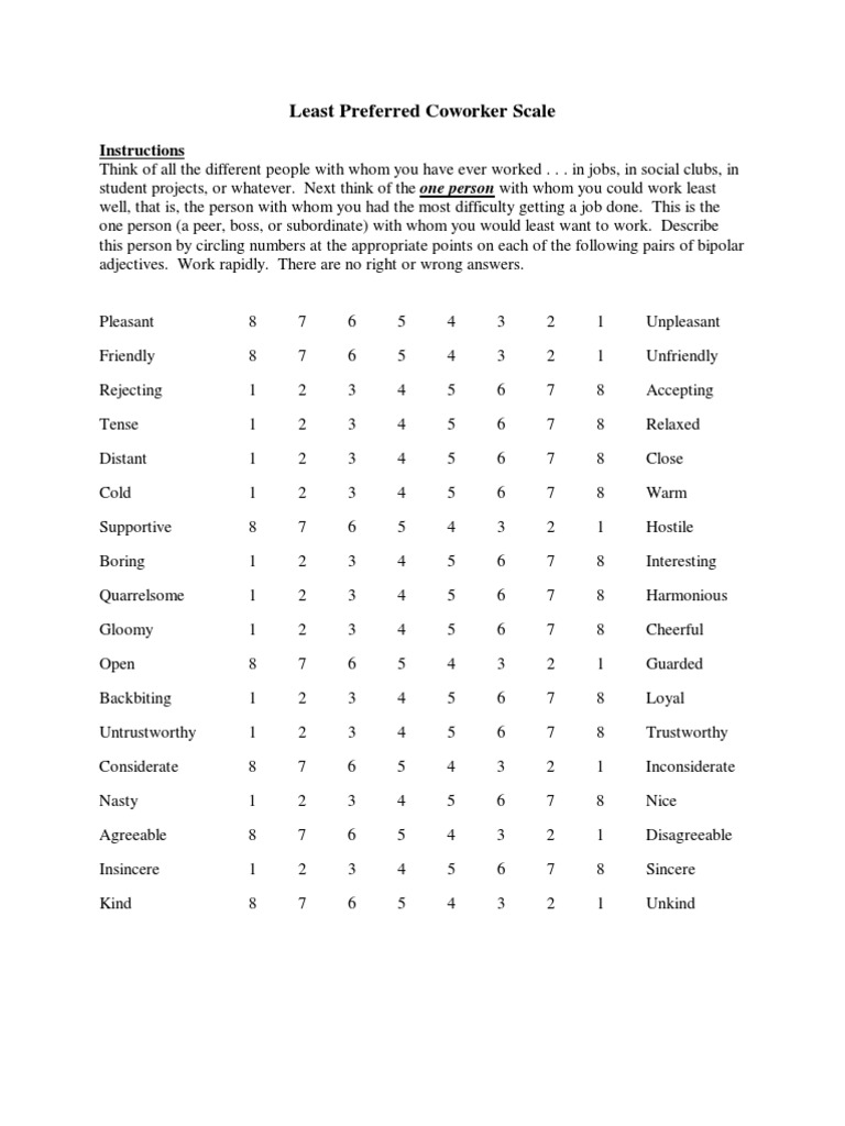 Understanding the LPC Scale | PDF