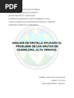 Analisis de Krutilla - Investigacion
