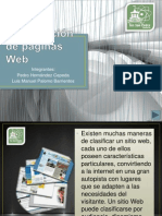 Clasificación de Paginas Web