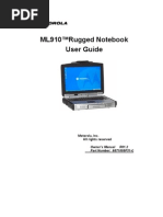 Download Motorola ML910 Rugged Notebook User Manual by OC Rugged Laptops SN14861607 doc pdf