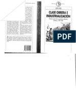 Rule John Clase Obrera e Industrializacion Historia Social de La Revolucion Industrial Britanica 1986
