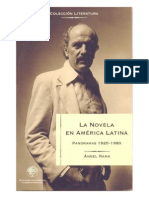 La Novela en América Latina - Panoramas 1920 - 1980