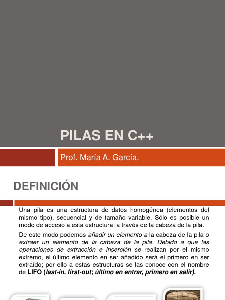 Pilas en C | PDF