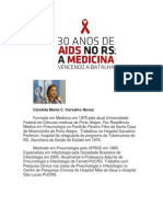 BIOGRAFIAS DE MÉDICOS PIONEIROS NO DIAGNÓSTICO DA AIDS