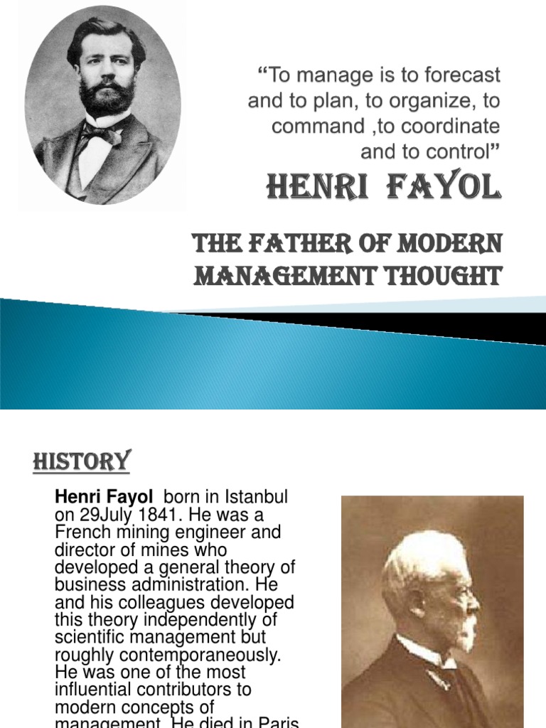 Henri Fayol (2) (Autosaved) | PDF | Economies | Business