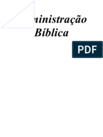 LIDERANÇA - Administração Bíblica