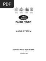 Download 2005 Range Rover Audio System Handbook by Phineas Magellan SN148656554 doc pdf