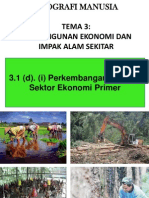 3.1 (D) Perkembangan Semasa Ekonomi - Primer