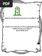 Download Kertas cadangan penambahbaikan Pusat Sumber SRIAS 2013doc by Fazilah Bt Mohd Reba SN148681517 doc pdf