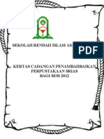 Kertas Cadangan Penambahbaikan Pusat Sumber SRIAS 2013